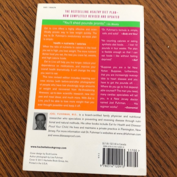 Eat to Live Book - Picture 2 of 2